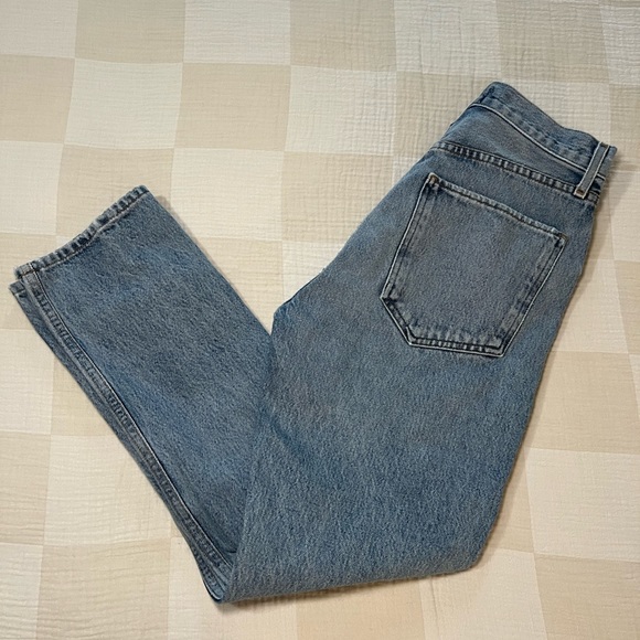 Agolde Denim - Agolde High Rise Riley Crop Jeans